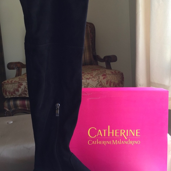Catherine Malandrino Verona Over The Knee Boots 6 - Picture 7 of 12